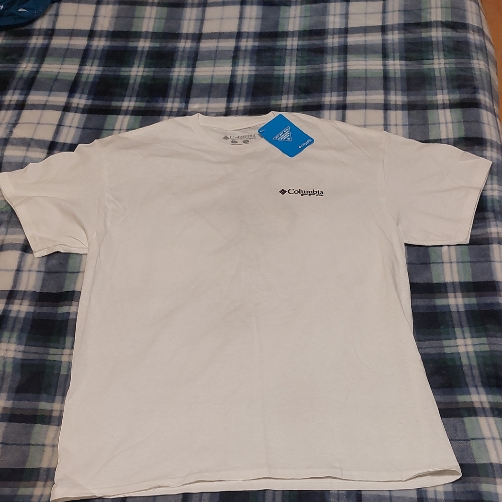 Columbia Men's White T-Shirt